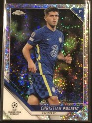 2021-22 Topps Topps Chrome UEFA Champions League Speckle Refractors #150 Christian Pulisic