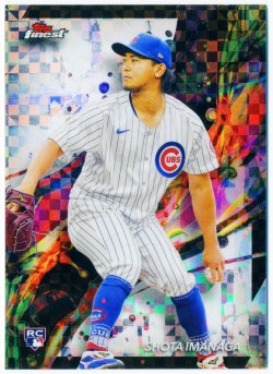 2024 Topps Finest Checkerboard Refractor Shota Imanaga