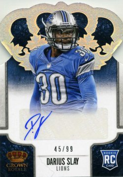 2013 Panini Crown Royale Rookie Signatures Silver Darius Slay