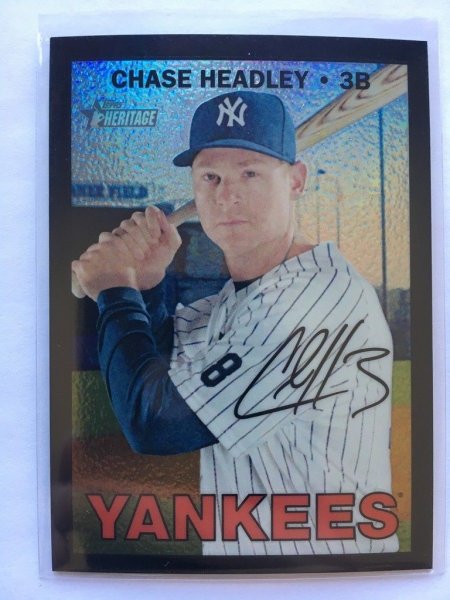 2016 TOPPS DEBUT JAMES KAPRIELIAN YANKEES RC ROOKIE CARD at