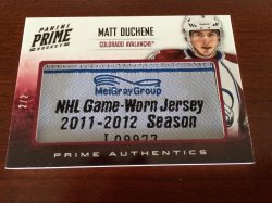 2012 Panini Prime Matt Duchene Prime Authentics