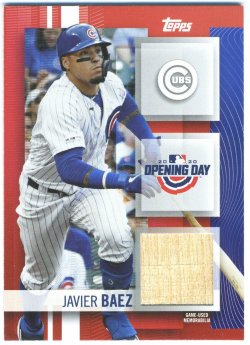 2020 Topps Opening Day Relics Javier Baez