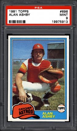 1981 Topps  Alan Ashby