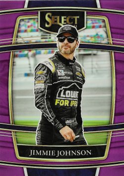 2022 Panini Chronicles Select Racing (purple) Jimmie Johnson