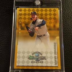 1998  Donruss Signature Series Preview Prototype No Auto Randy Johnson