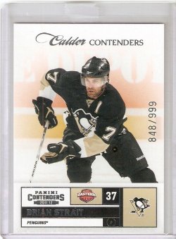 2012 Upper Deck Contenders Brian Strait Cup Contenders