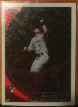 2010 Topps Chrome Drew Stubbs