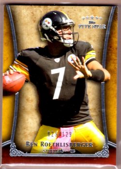 2011 Topps Five Star Ben Roethlisberger