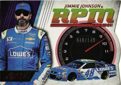 2017 Panini Absolute Racing RPM Jimmie Johnson