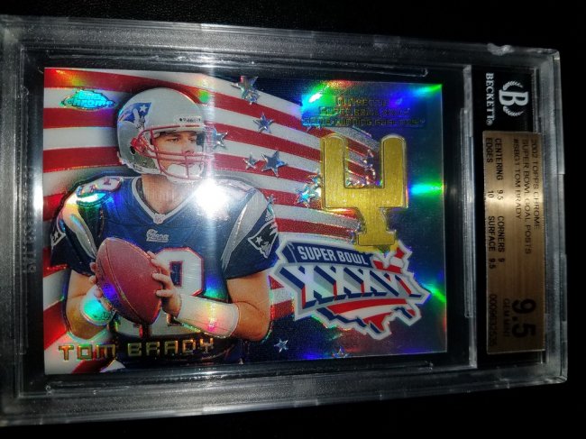 LOOKING FOR] - 2015 Immaculate Tom Brady Jumbo Jersey 1/2 - Blowout Cards  Forums