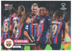 2022-23 Topps Now UEFA Womens Champions League FC Barcelona