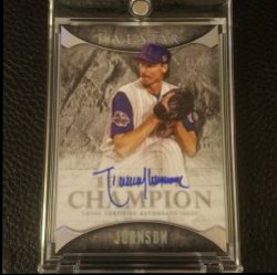 2017 Topps Five Star Randy Johnson