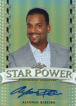 2016 Leaf Pop Century Star Power Signature Alfonso Ribeiro