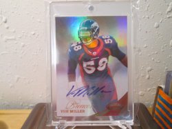 2012 Panini Certified Von Miller Mirror Gold Auto