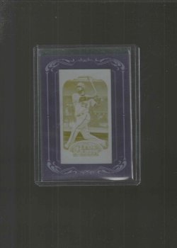2012 Topps TOPPS GYPSY QUEEN JAYSON WERTH YELLOW PRINTING PLATE