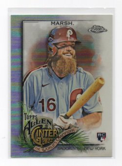 2022 Topps Topps Allen and Ginter Chrome Refractors Brandon Marsh
