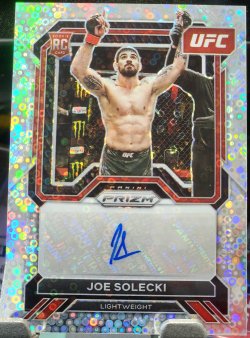 2023 Panini Prizm Joe Solecki Rookie Undercard Superstar Autographs