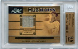 2005 Playoff Prime Cuts Babe Ruth MLB Icons Jersey Materials