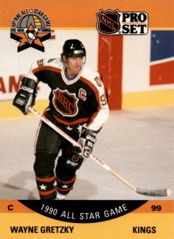 1990 ProSet  Wayne Gretzky 1990 All Star Game #340
