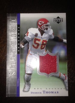 Eric Berry & Dexter McCluster player worn jersey patch football card (Kansas  City Chiefs) 2010 Topps