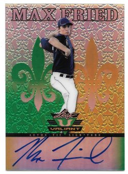 2012 Leaf Valiant 2012 Max Fried 9/24/25