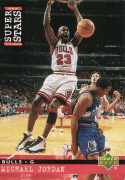 1999-2000 Upper Deck Mattel Michael Jordan NBA Super Stars