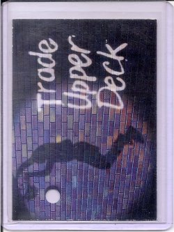 1992  Upper Deck Trade Redemption punched #1a redeemed Shaquille Oneal