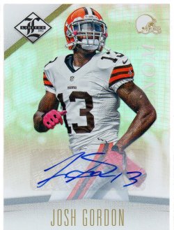 2012 Panini Limited Josh Gordon