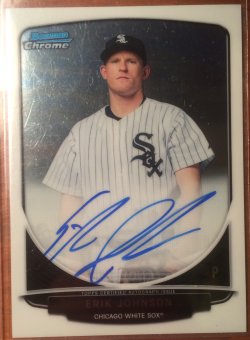 2013 Bowman Chrome Erik Johnson