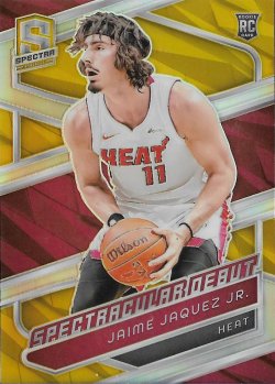 2023-24 Panini Spectra Spectracular Debut Gold 