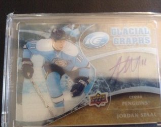 2009 Upper Deck Ice  Glacial graphs 