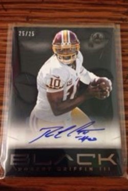 2013 Panini Black Robert griffin III