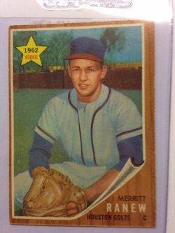 1968 Topps  Merrit Ranew