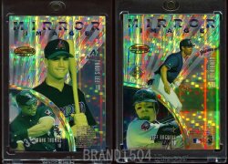 1997   Bowmans Best Mirror Image Atomic Refractor Inverted Frank Thomas Jeff Bagwell Derek Lee Travis Lee