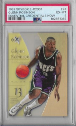 1997-98 E-X2001 Essential Credentials Now Glenn Robinson #ed 12/24