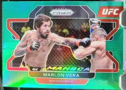 2022 Panini Prizm UFC Marlon Vera Green Prizm