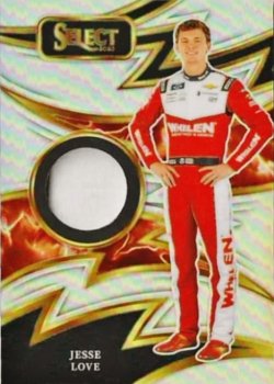 2025 Panini Select Racing Prizm Sparks Relic (firesuit) Jesse Love