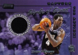 2001-02 Topps Stadium Club Stroke of Genius Chris Webber