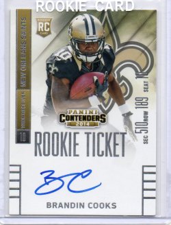 2014 Panini Contenders Brandin Cooks