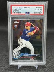 2018 Topps Chrome Update Juan Soto