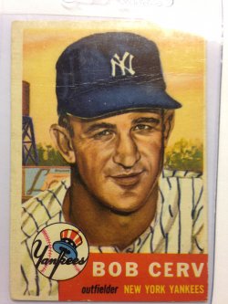 1953 Topps  Bob Cerv