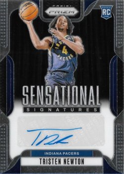 2024-25 Panini Prizm Sensational Signatures Tristen Newton