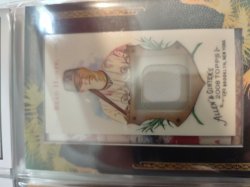 2008 Topps Allen & Ginter Brad Hawpe Mini Relic Encased