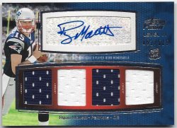 2011 Topps Prime Ryan Mallet Rookie Jersey Autograph