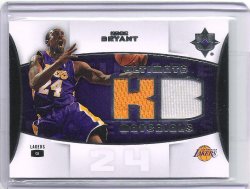 2007 Upper Deck Ultimate Kobe Bryant Materials Jersey
