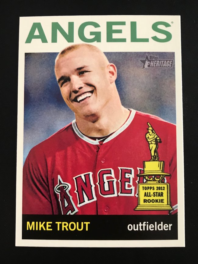 Mike Trout, Betts + other cards for sale! Topps Heritage