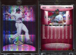 1999  Finest Team Finest Red Refractor Frank Thomas