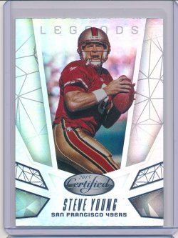    Steve Young 2015 Certified Legends