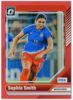 2024-25 Donruss Optic Red Sophia Smith