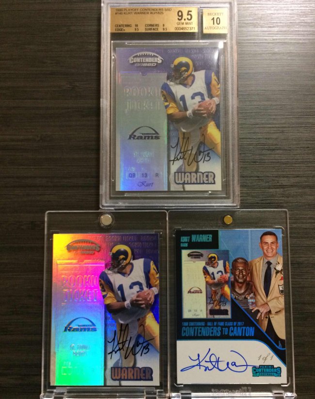 My Kurt Warner Collection - Blowout Cards Forums